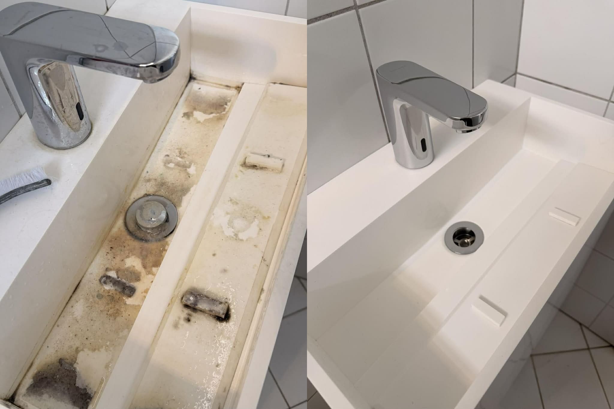 Før og efter rengøring 2