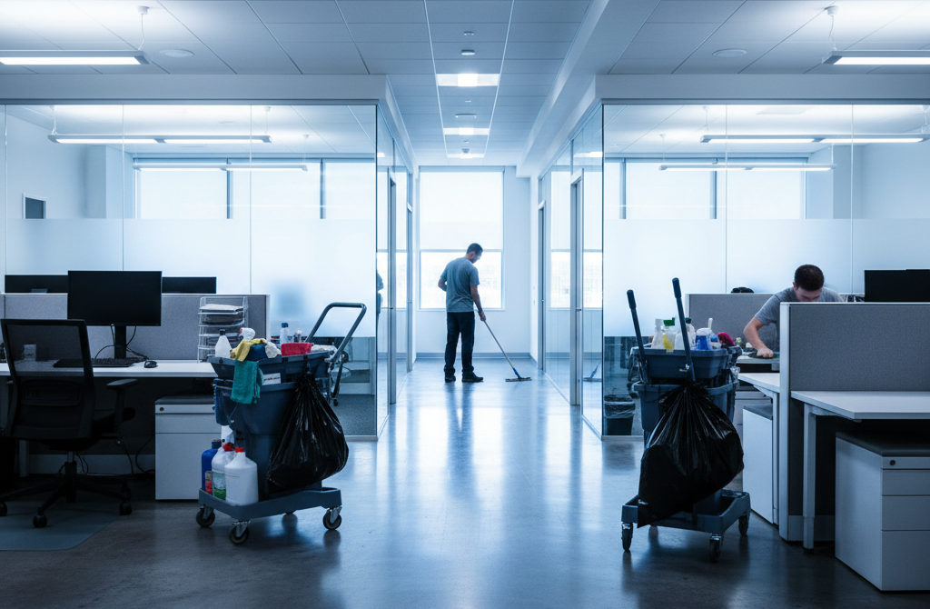 Ydelser office space cleaning